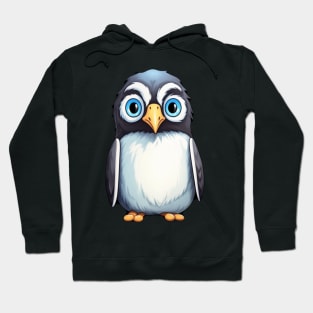 Cute Cartoon Penguin Design: Playful and Adorable Artwork Hoodie